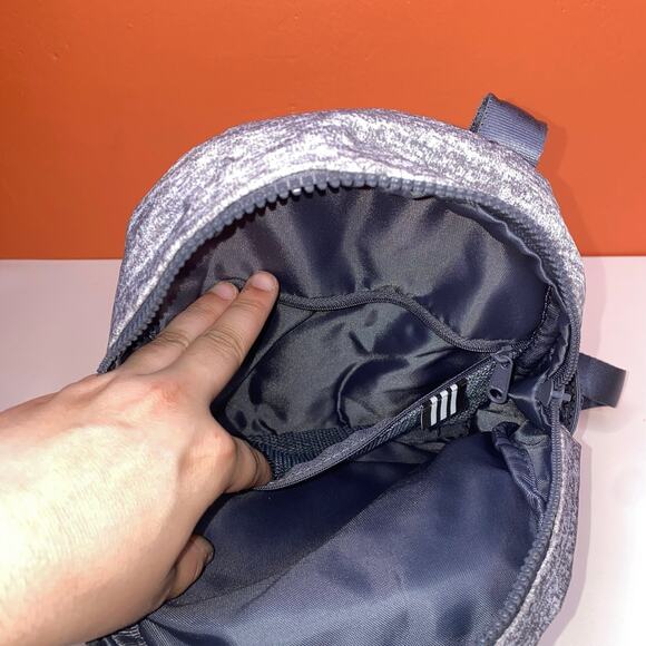 Adidas Linear Gray Mini Backpack - Picture 11 of 12